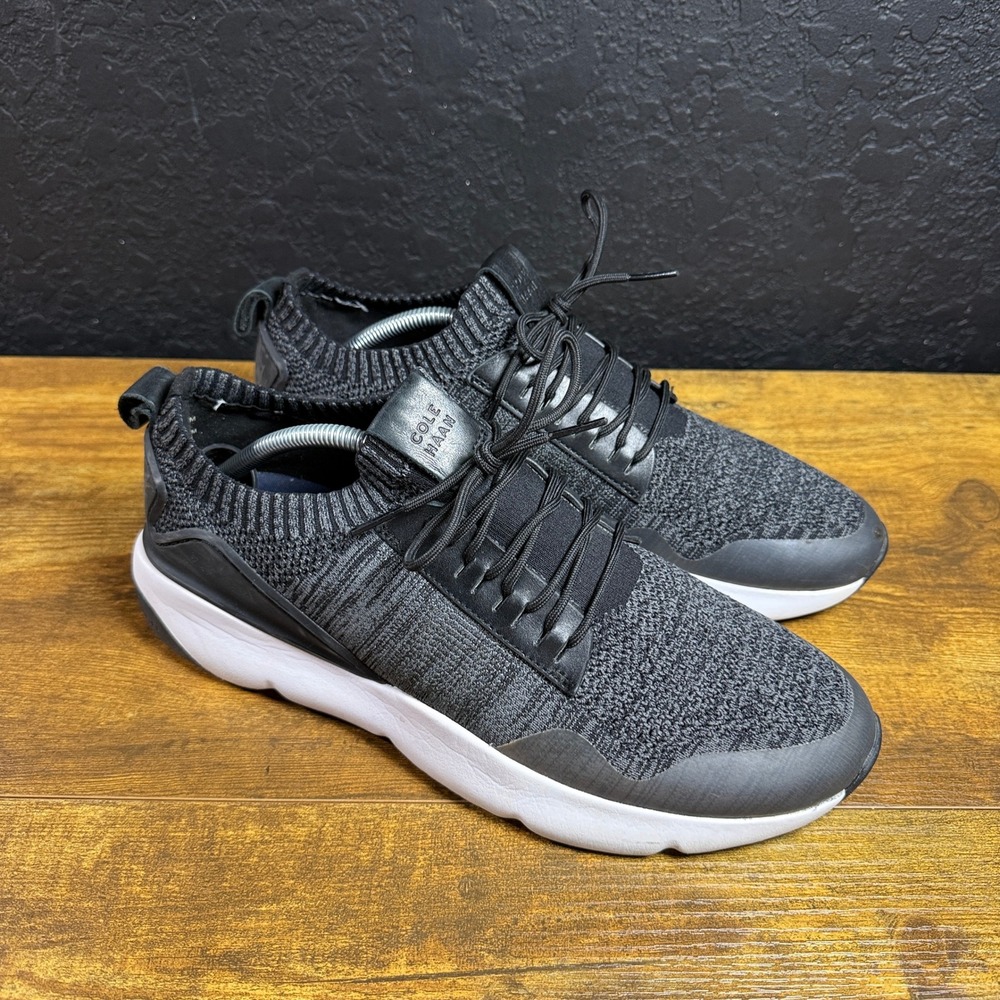 Cole Haan Zerogrand All-Day Trainer C29383 Black Knit Sneaker Mens 11M EU 44